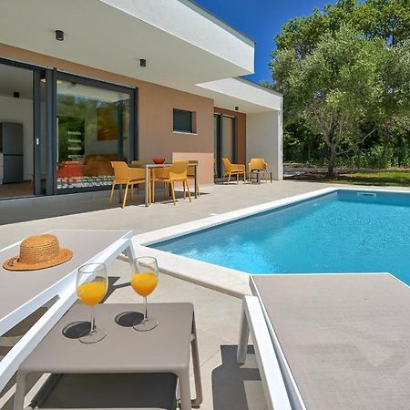 Villa Solis-Modern Villa For A Romantic Retreat, Heated Pool Ližnjan Exterior foto